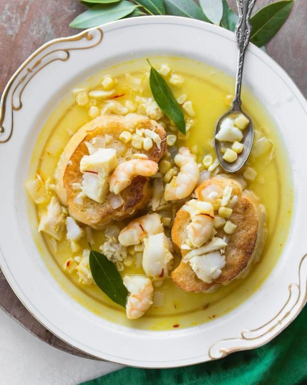 Seafood Saffron Soup