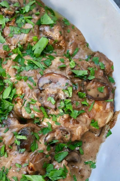 Sherry Vinegar Mushroom Sauce