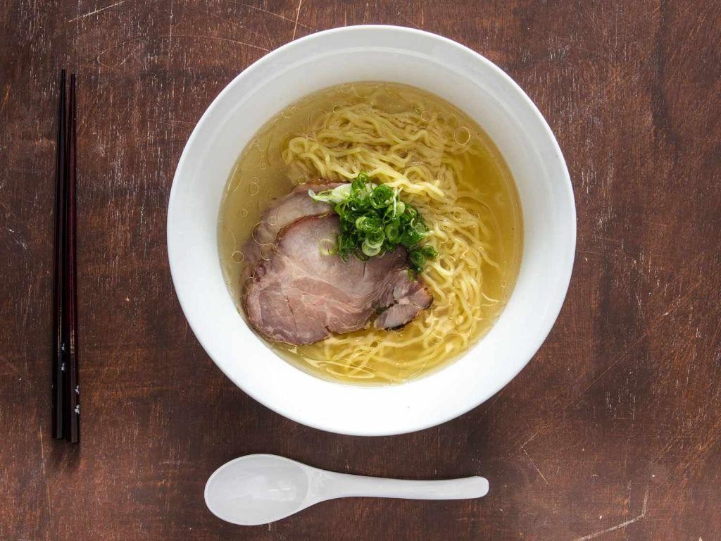 Shio Ramen with Light Chicken Broth