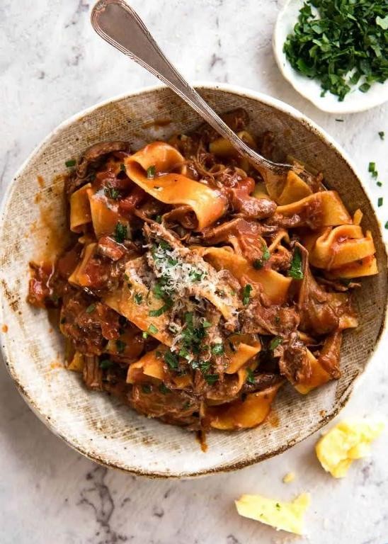 Shredded Beef Pasta