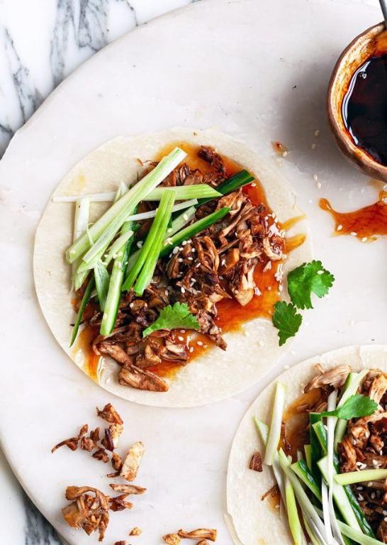 Shredded Duck Pancakes