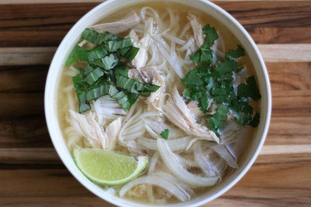 Shredded Turkey Pho