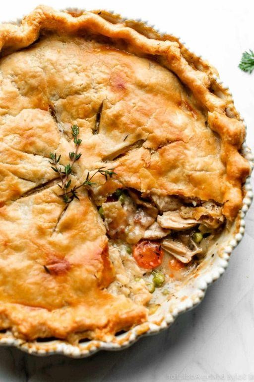Shredded Turkey Pot Pie