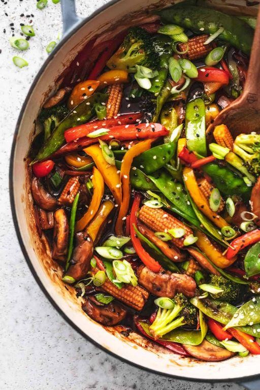 Shredded Vegetable Stir Fry