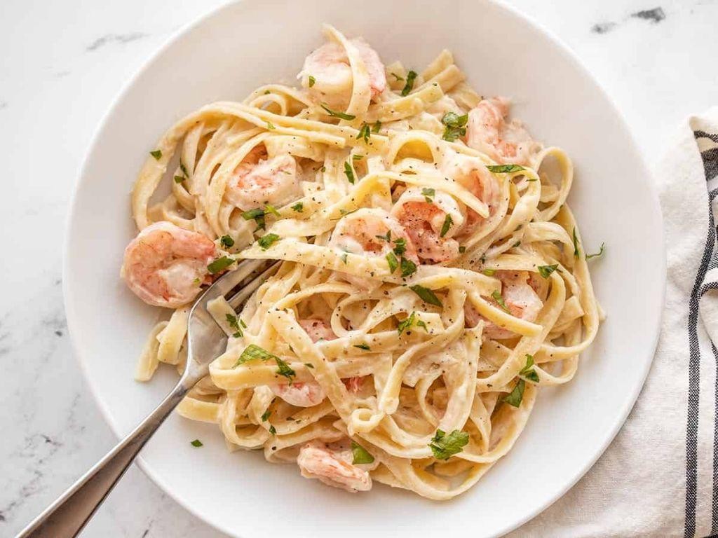 Shrimp Alfredo Pasta