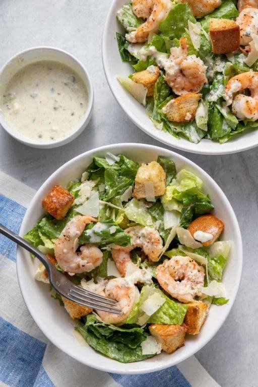 Shrimp Caesar Salad