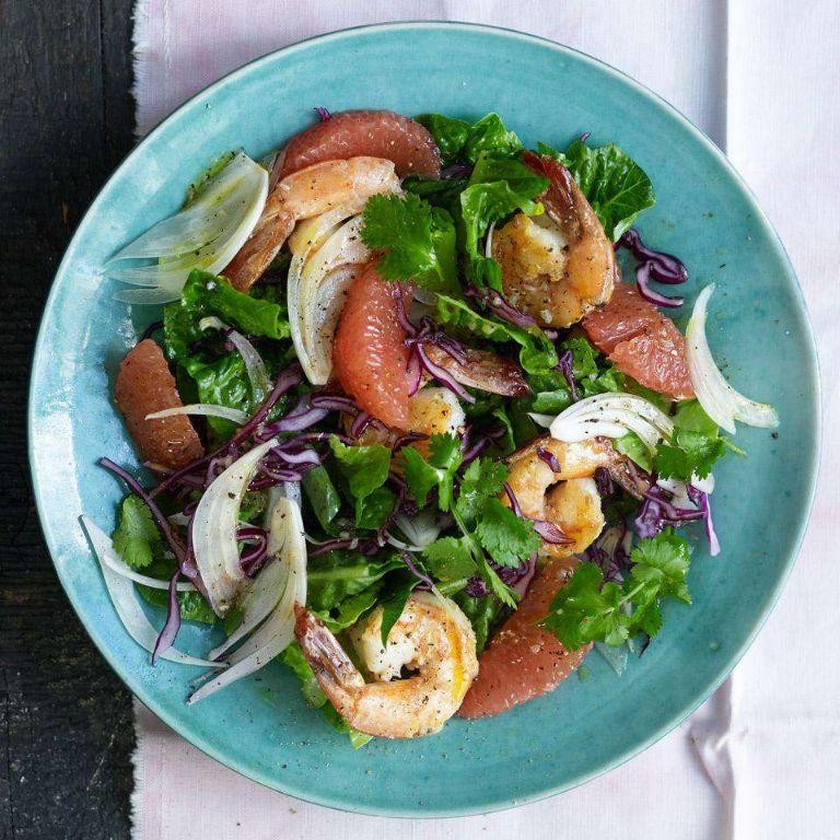 Shrimp and Grapefruit Salad