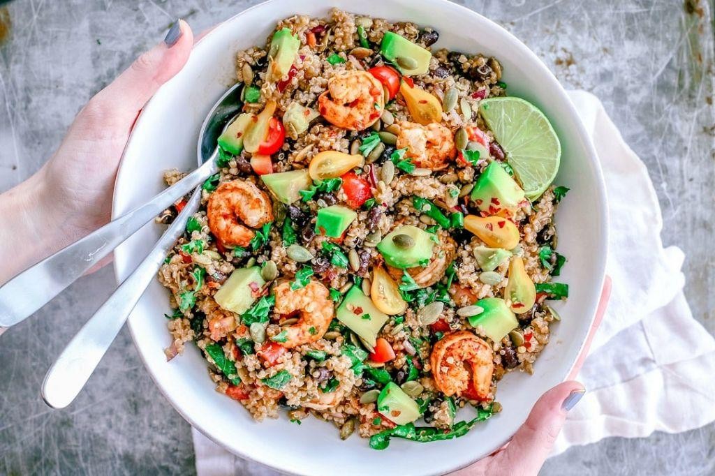 Shrimp and Quinoa Salad