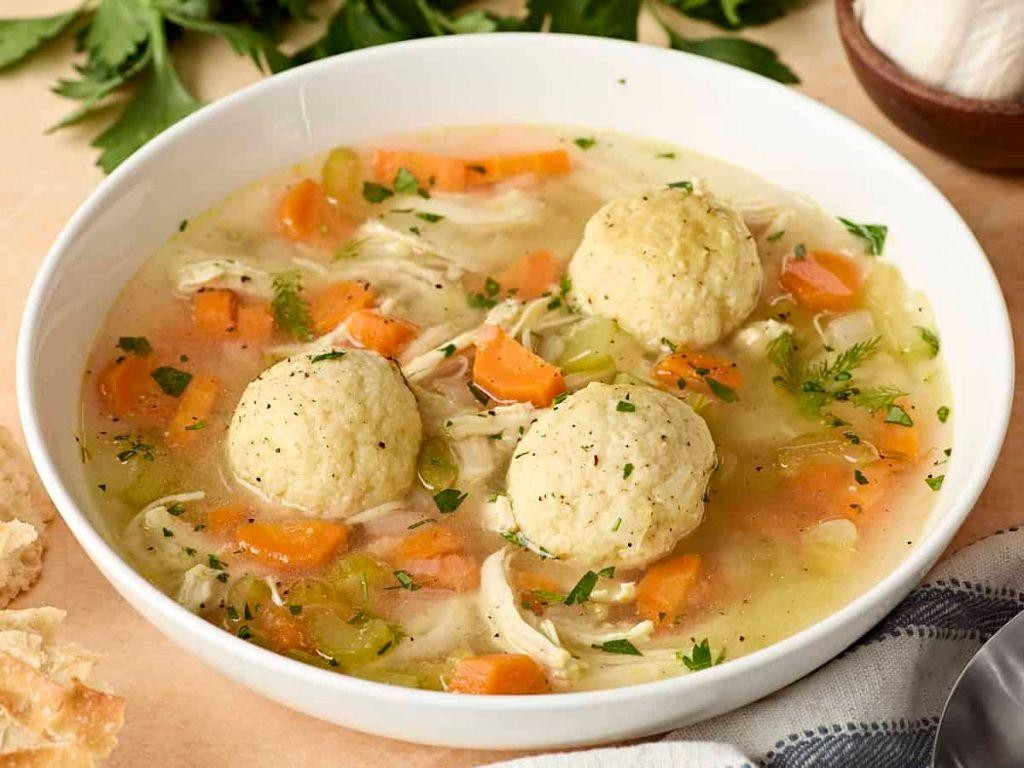 Simple Matzo Ball Soup