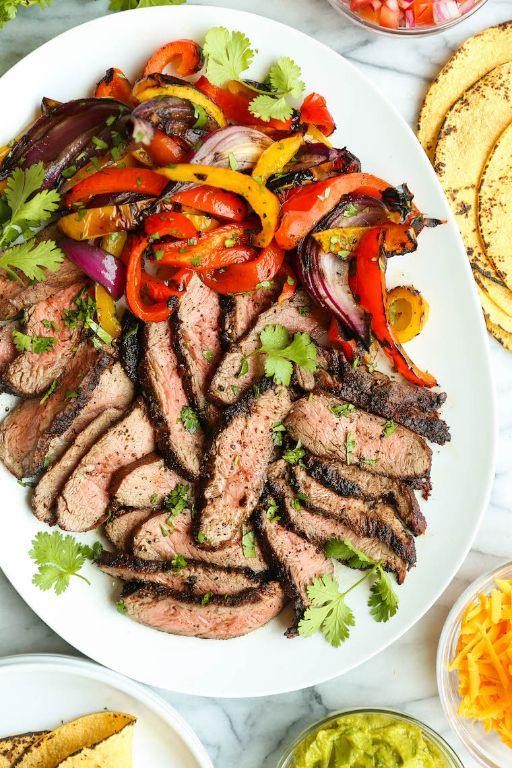 Sirloin Tip Steak Fajitas