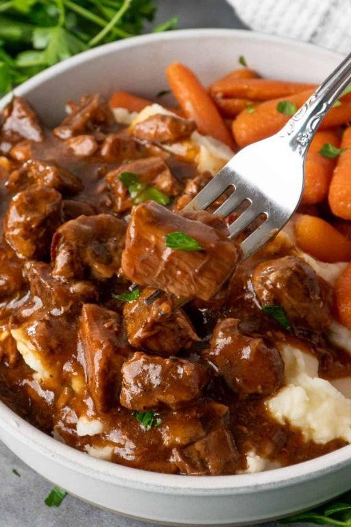 Slow Cooker Beef Brown Gravy