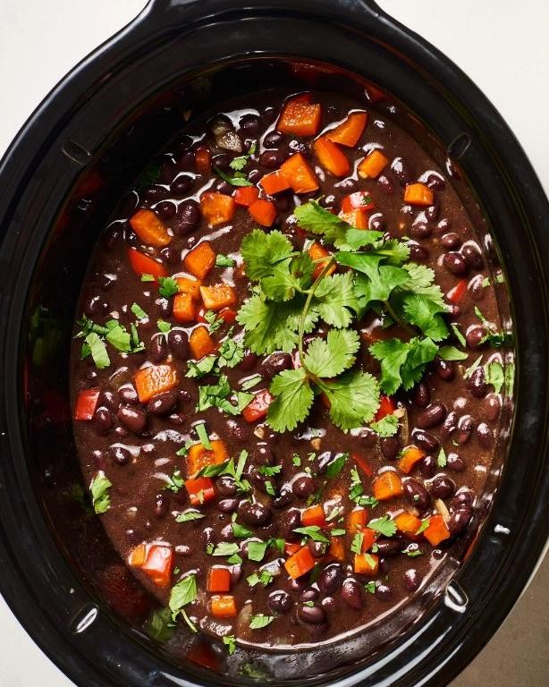 Slow Cooker Black Bean Soup