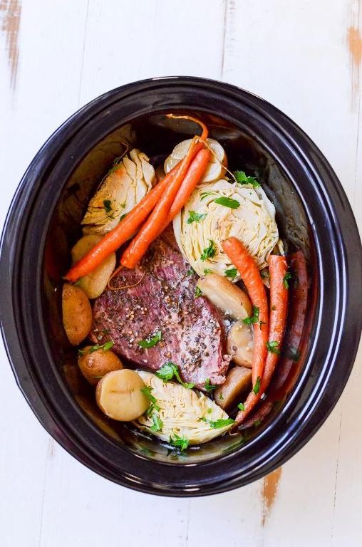 Slow Cooker Corned Beef Brisket
