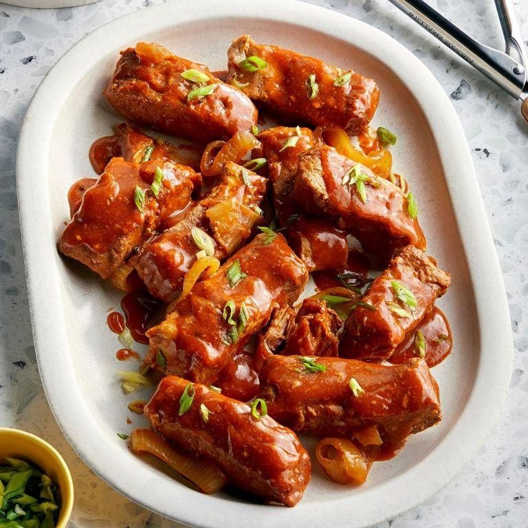 Slow Cooker Country Style Ribs with Onions