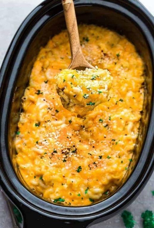Slow Cooker Gluten Free Mac and Cheese