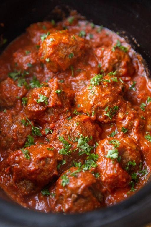 Slow Cooker Gluten Free Meatballs