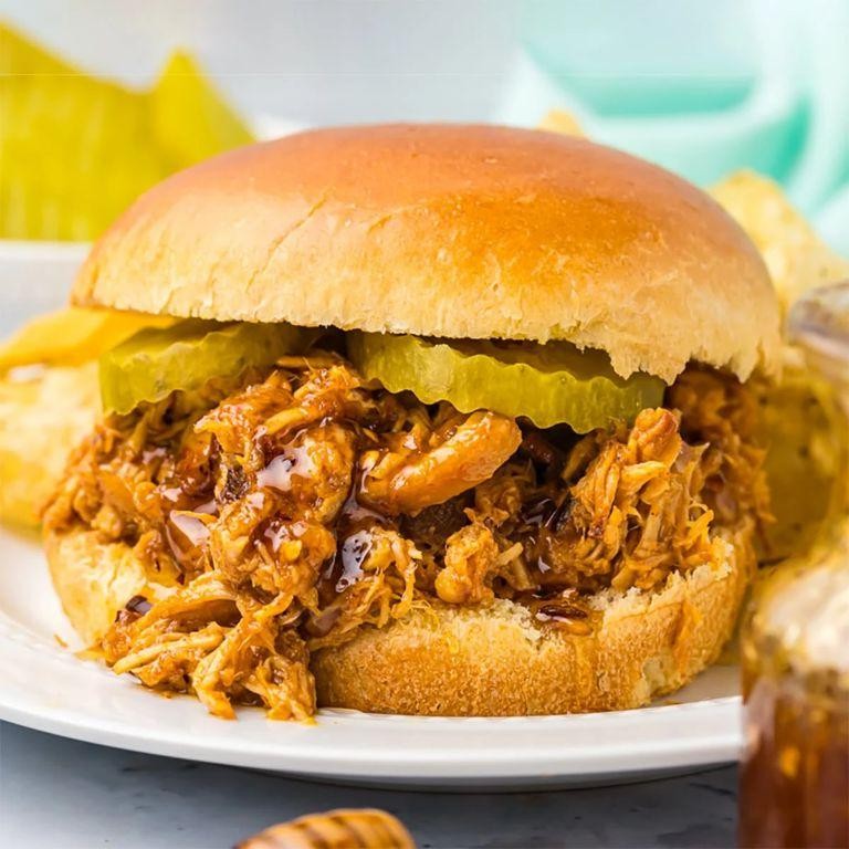Slow Cooker Hot Honey Chicken