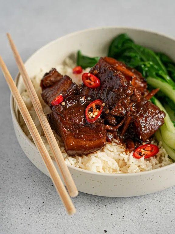 Slow Cooker Japanese Pork Belly