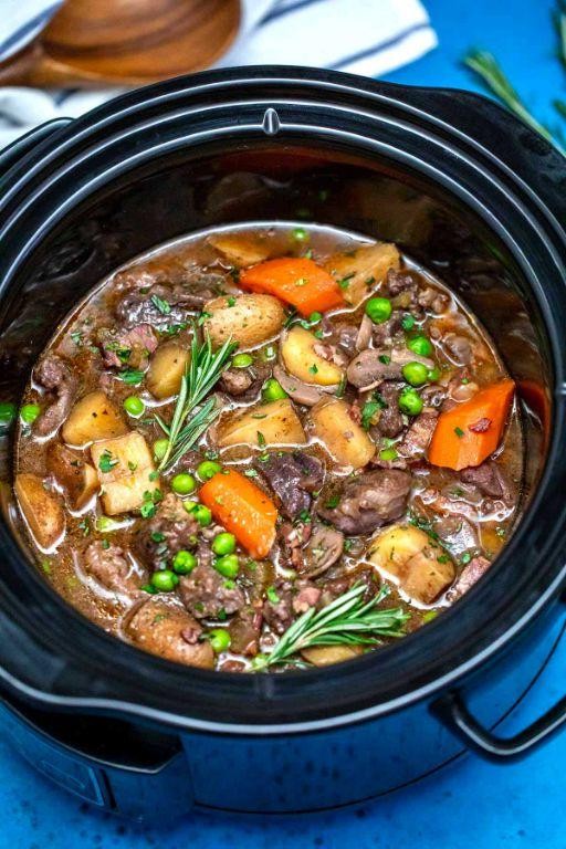 Slow Cooker Lamb Stew with Fennel and Orange