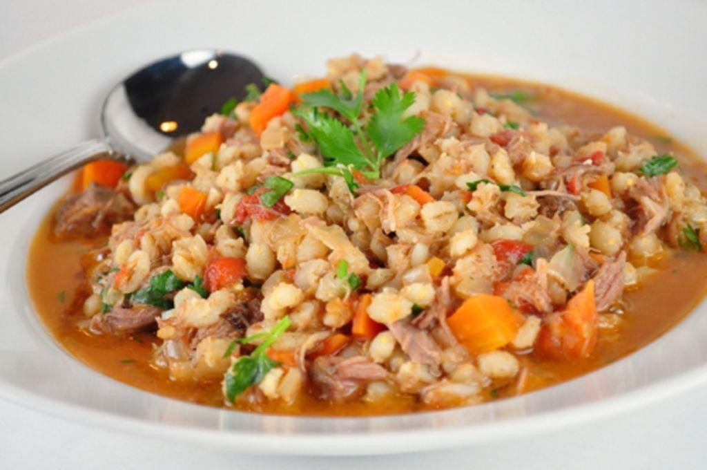 Slow Cooker Lamb and Barley Stew