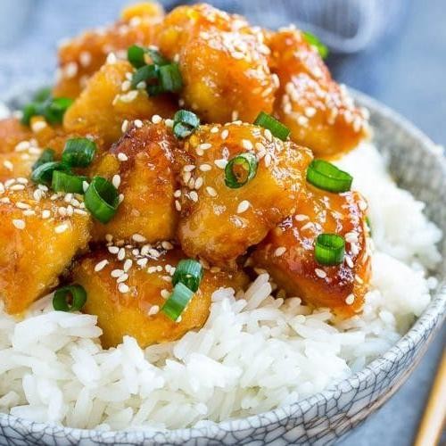 Slow Cooker Orange Chicken Thighs