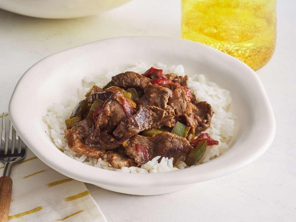 Slow Cooker Pepper Steak