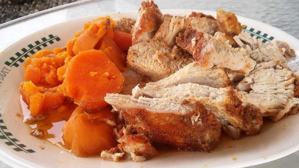 Slow Cooker Pork Loin with Sweet Potatoes