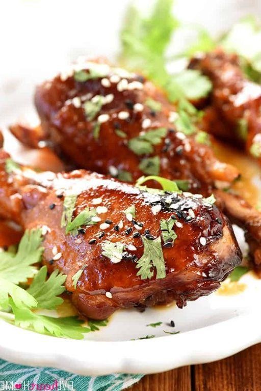 Slow Cooker Sweet and Spicy Chicken Legs
