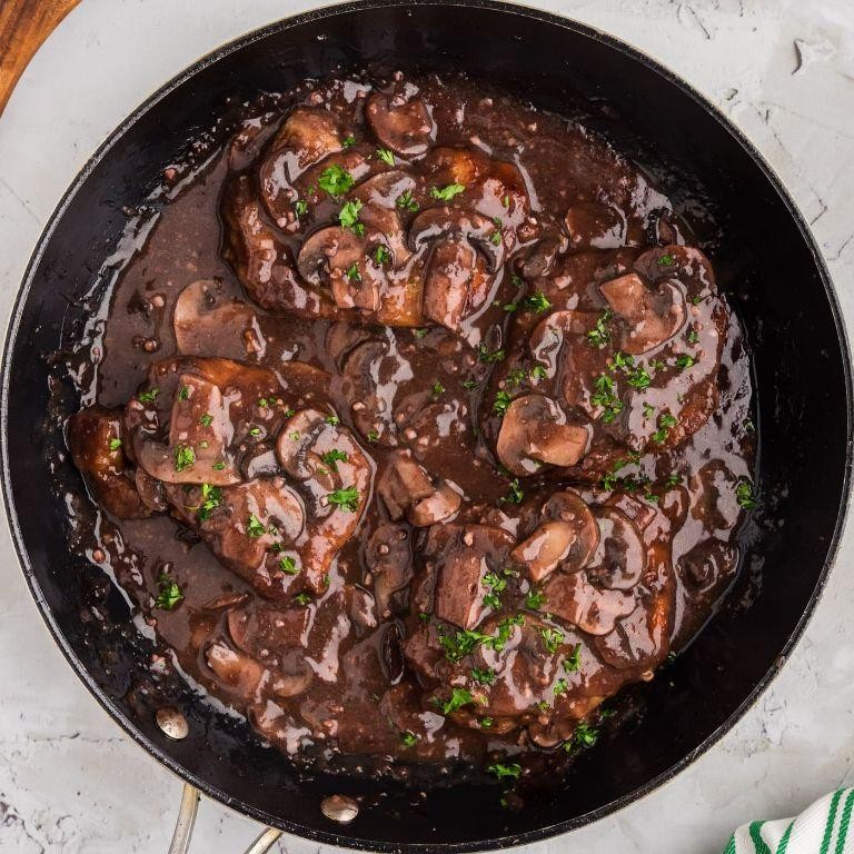 Slow Cooker Veal Marsala