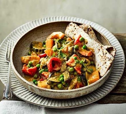Slow Cooker Vegetable Curry