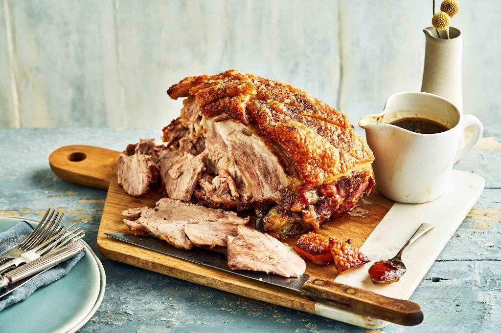 Slow-Roasted Pork Shoulder with Crackling
