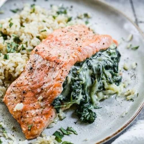 Smoked Salmon and Cream Cheese Stuffed Steak