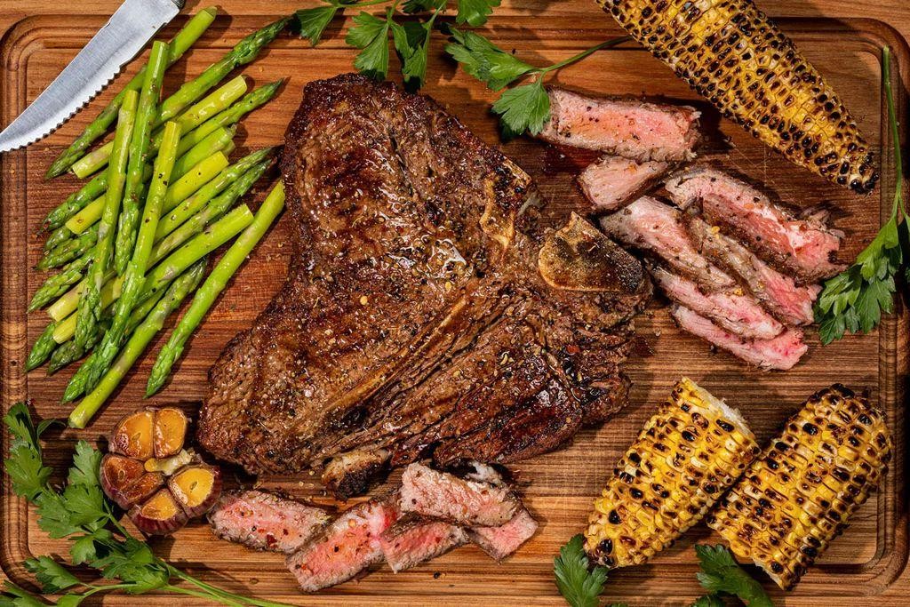 Smoky BBQ T-Bone Steak