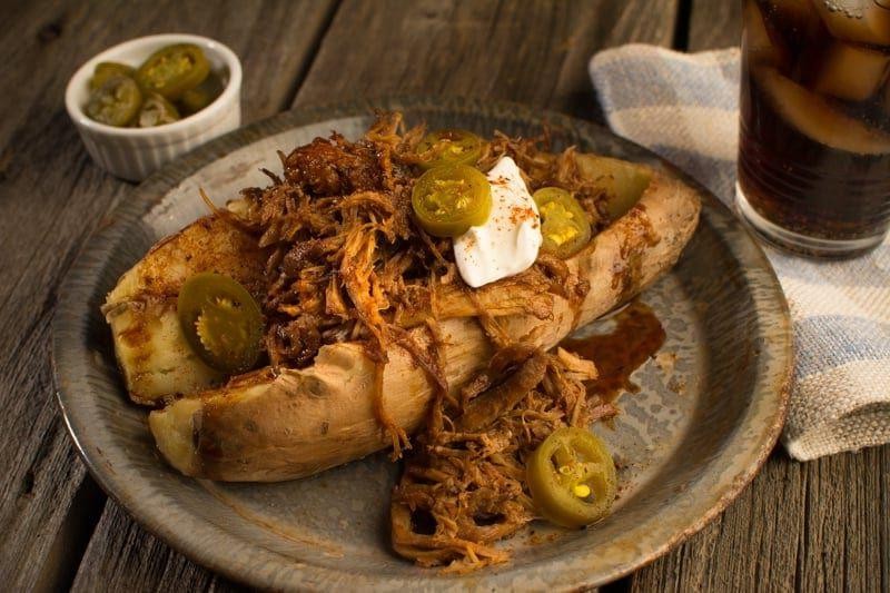 Smoky Chocolate and Chipotle Pulled Pork