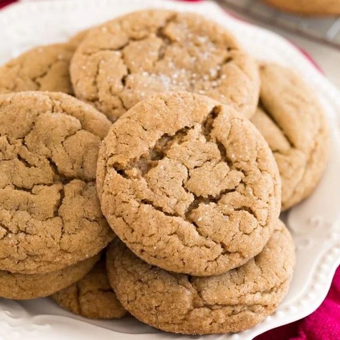 Soft Ginger Snap Cookies