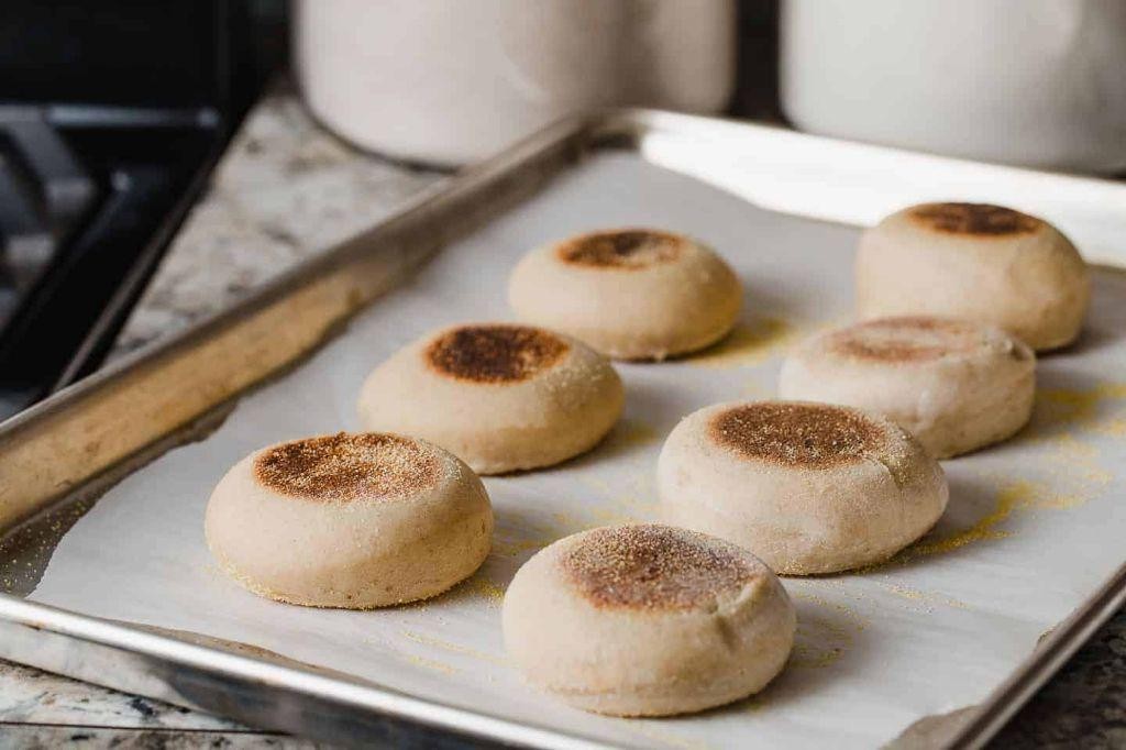 Sourdough English Muffins
