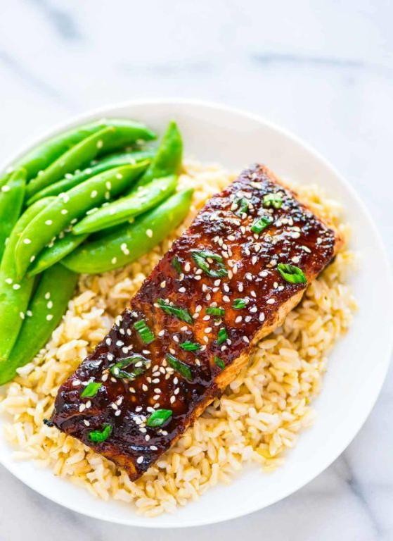 Soy Ginger Salmon Steak