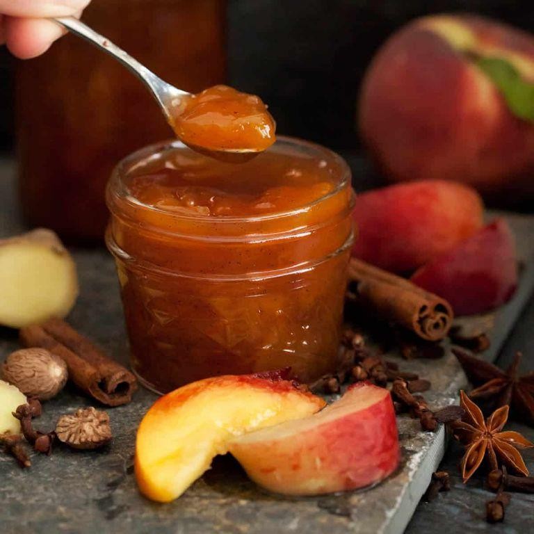 Spiced Peach Jam