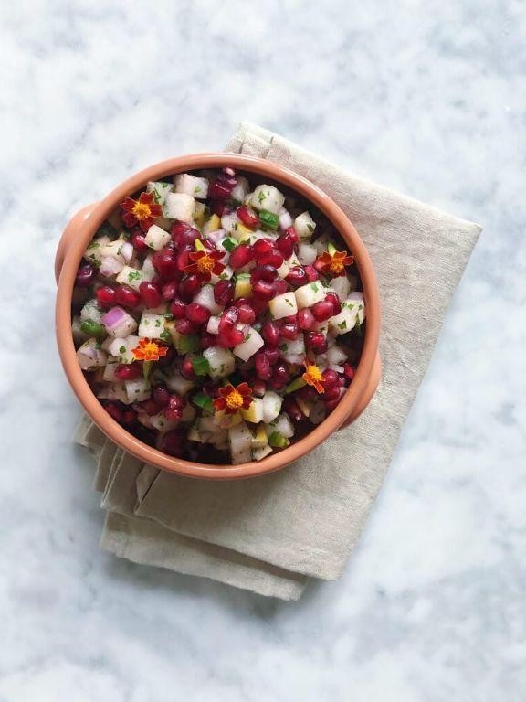Spicy Asian Pear Salsa