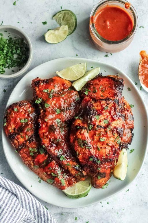 Spicy BBQ Chicken Breast with Chipotle Marinade