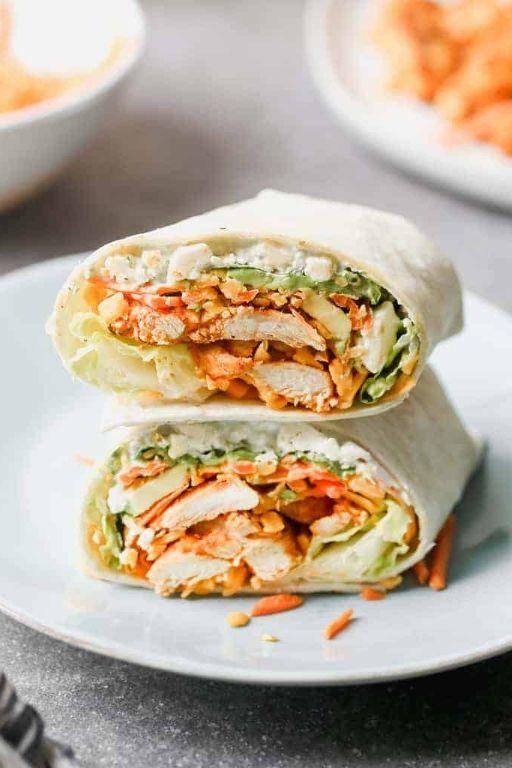 Spicy Buffalo Chicken Wrap