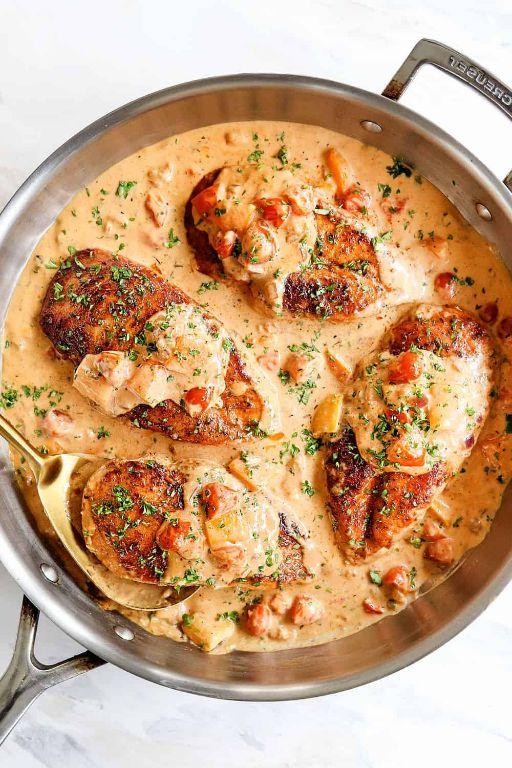 Spicy Cajun Stovetop Chicken