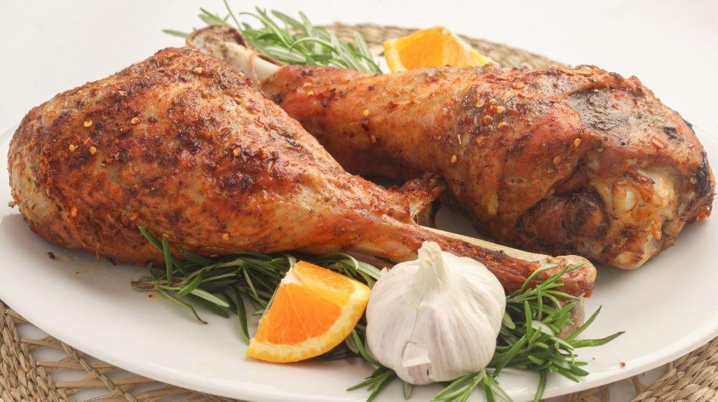 Spicy Cajun Turkey Legs