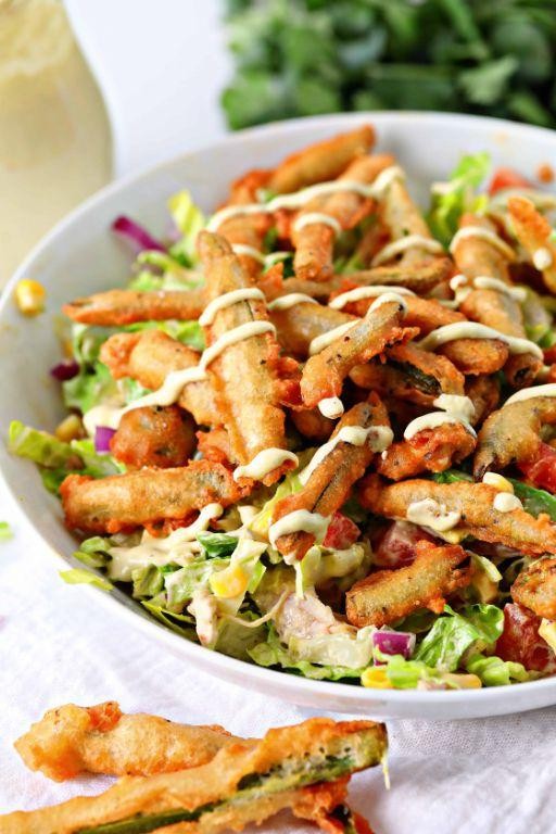 Spicy Chicken Salad with Jalapenos