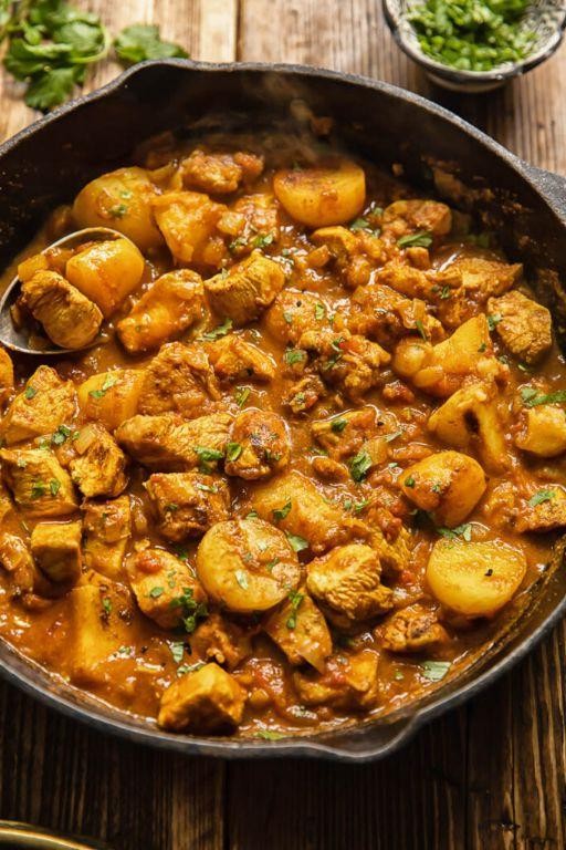 Spicy Chicken and Potato Curry