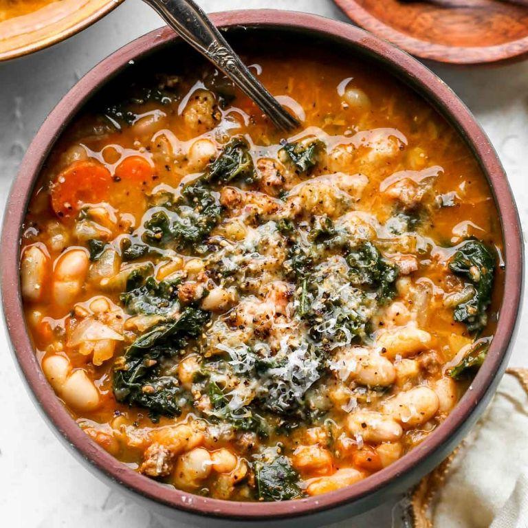 Spicy Chorizo and Bean Soup