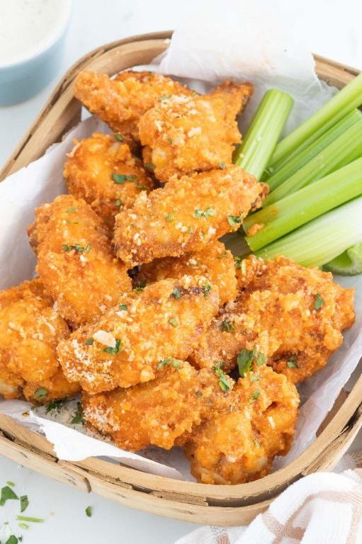 Spicy Garlic Parmesan Wings