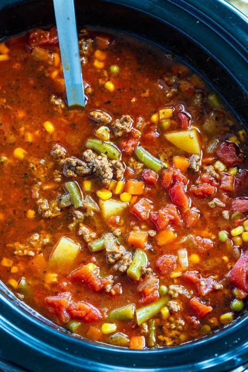 Spicy Hamburger Soup