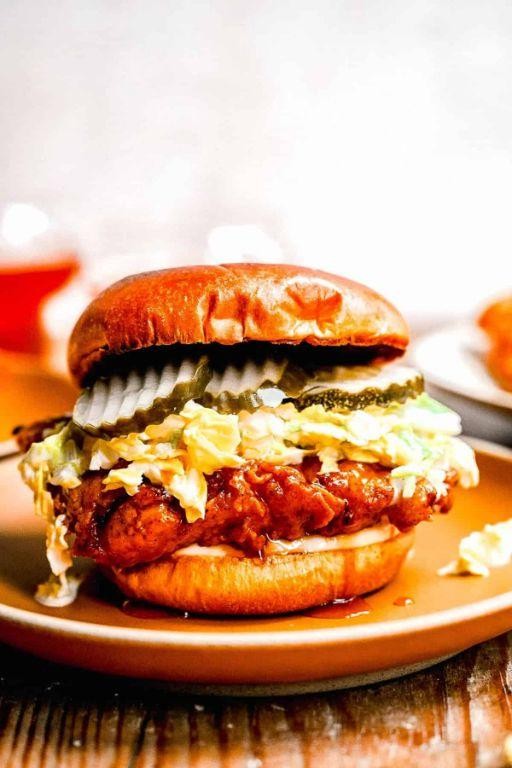 Spicy Hot Honey Chicken Sandwich