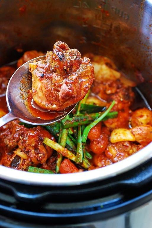 Spicy Korean Chicken Instant Pot